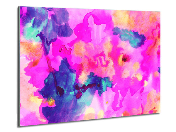 Flower Explosion Metal Print