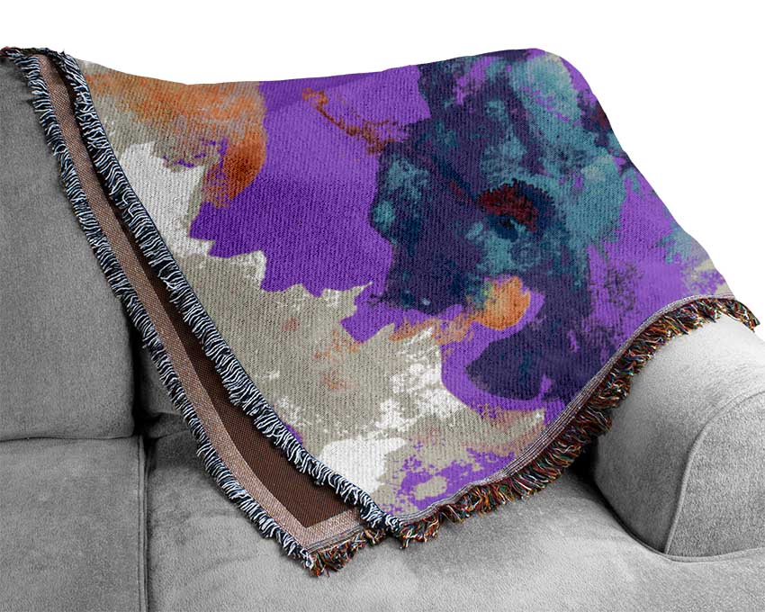 Flower Explosion Woven Blanket