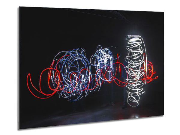 Energy Flow Metal Print