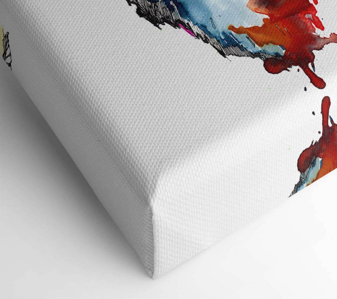  A Canvas Print of Wolf Sun Canvas Art
