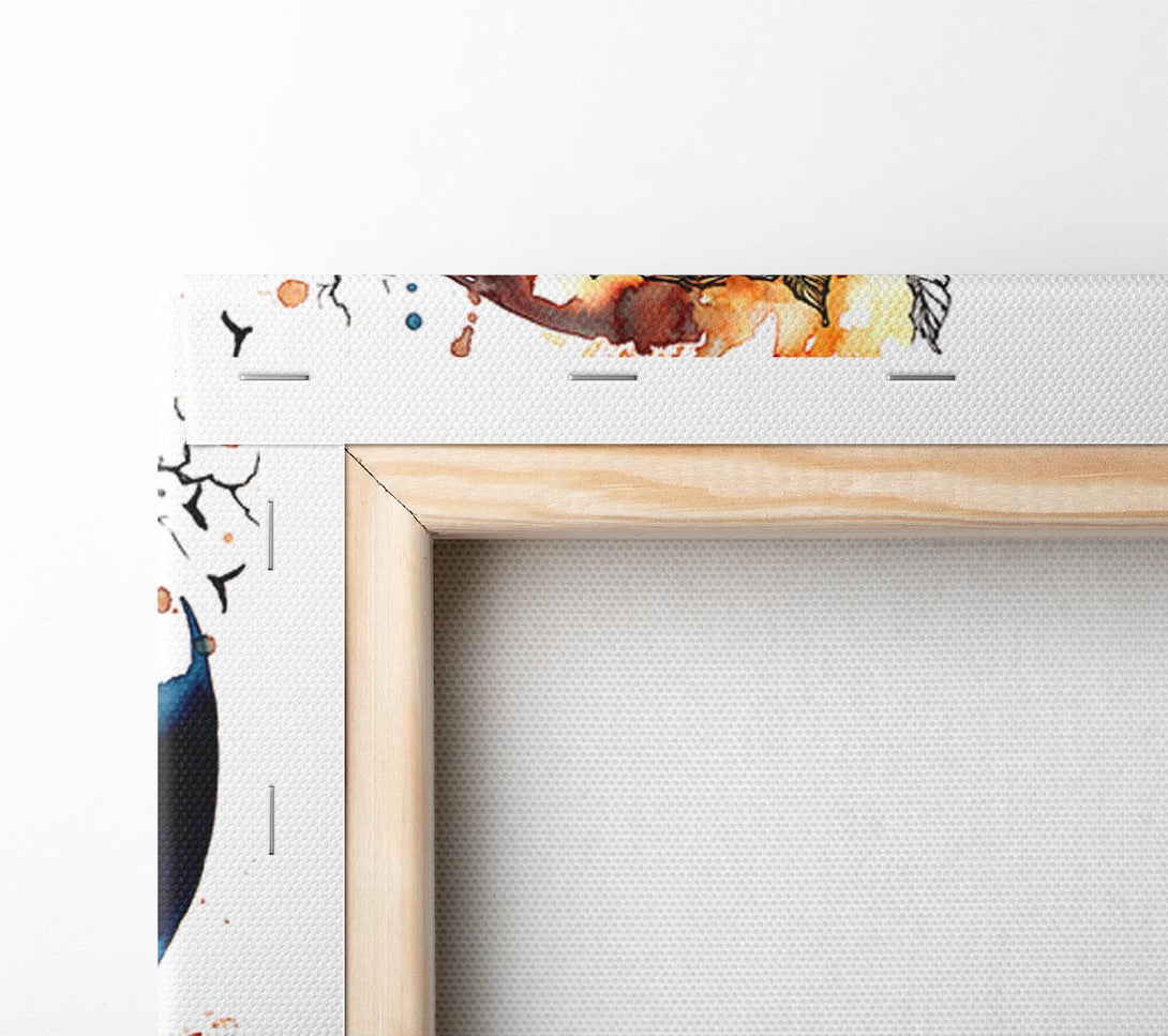  A Canvas Print of Wolf Sun Canvas Art