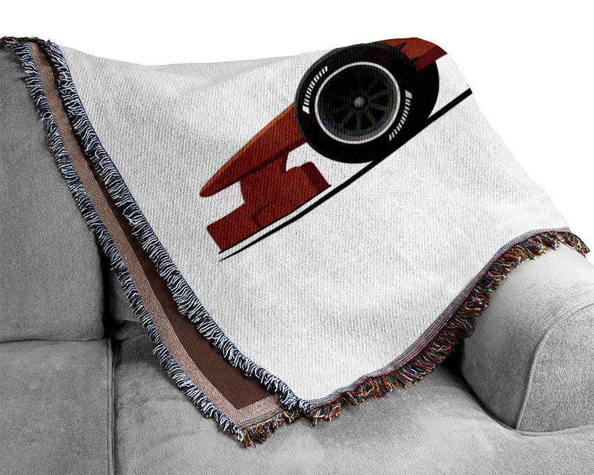 Ready For The Race Woven Blanket