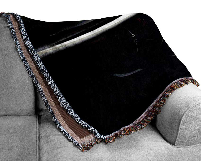 Grey Dream 1 Woven Blanket