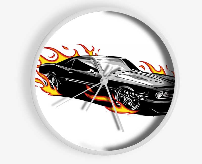 Mustang 13 Clock - Wallart-Direct UK