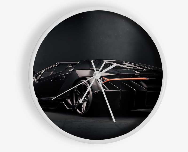 Black Beauty 1 Clock - Wallart-Direct UK