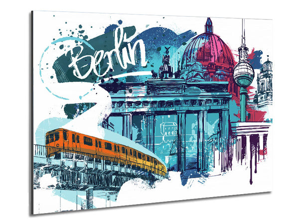 Berlin Metal Print