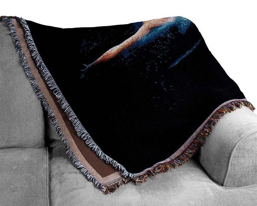 Feeling The Energy Woven Blanket