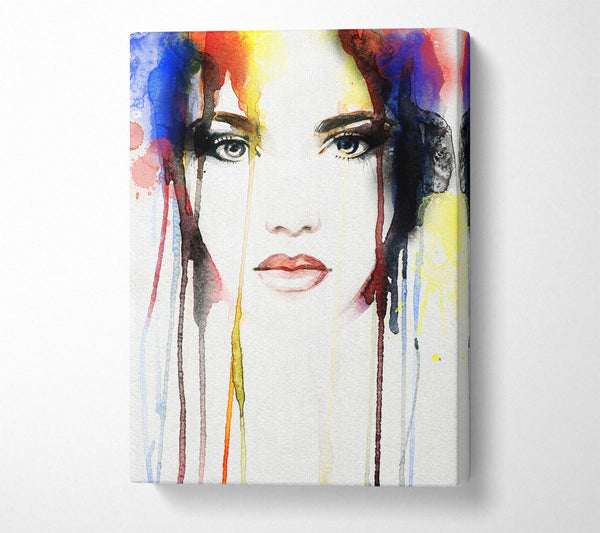 A Canvas Print of Unicorn Hair Canvas Wall Art