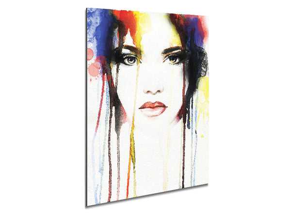 Unicorn Hair Metal Print