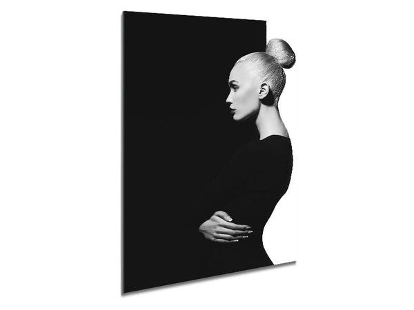 Waiting For The Cat Metal Print