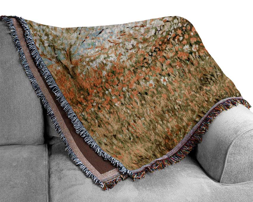 Spring Time Woven Blanket