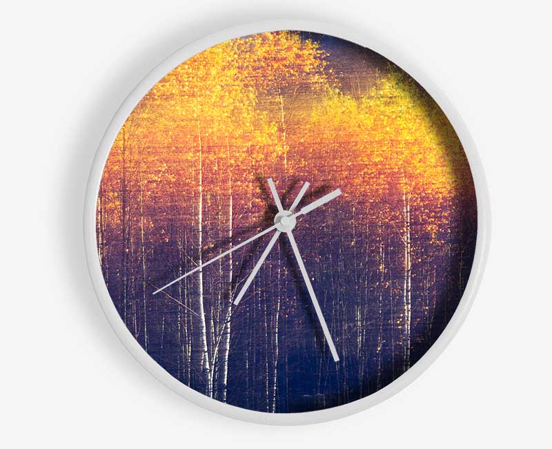 Just Gold Clock - Wallart-Direct UK