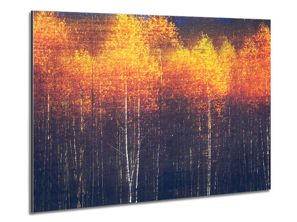 Just Gold Metal Print