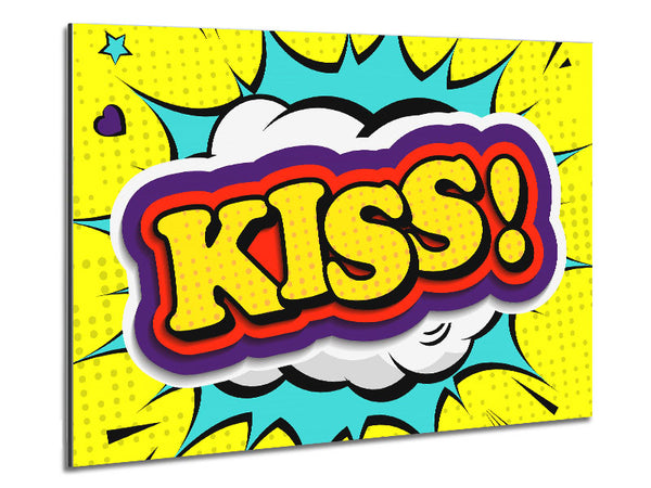 Kiss Metal Print