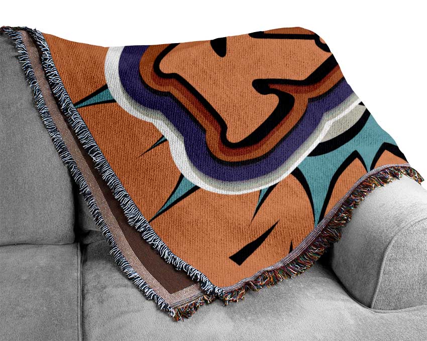 Kiss Woven Blanket