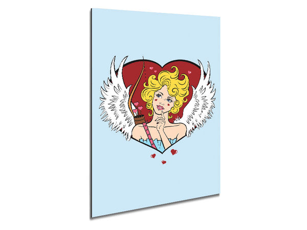 Cupid Love Finder Metal Print