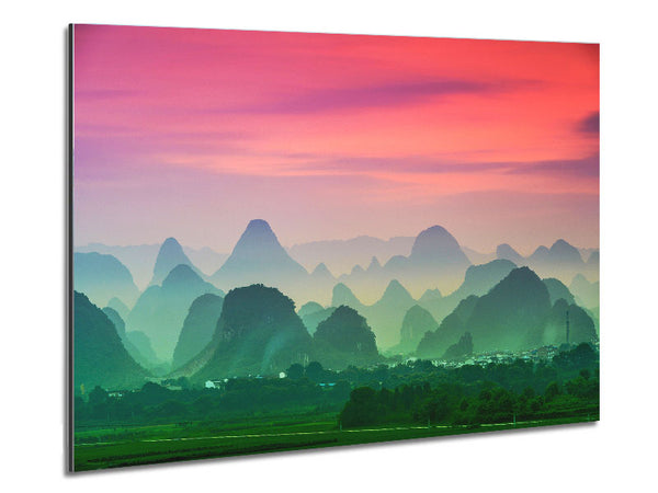 Green Splendor Metal Print
