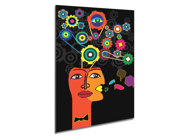 Twin Time Piece Metal Print