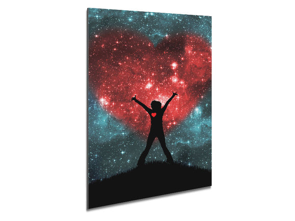 Love Love Love Metal Print