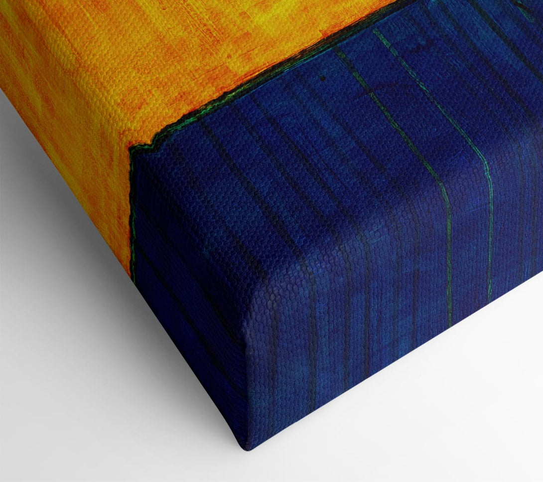  A Canvas Print of Fire Lines Canvas Print