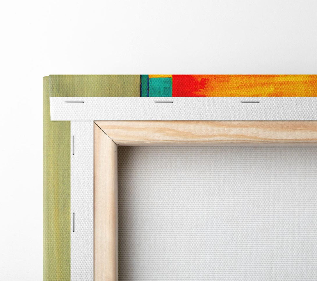  A Canvas Print of Fire Lines Canvas Print