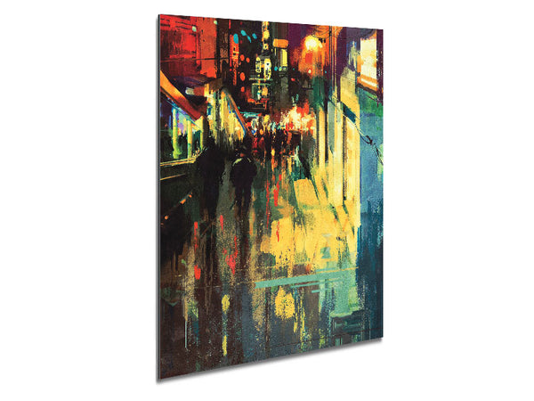 City Nights Metal Print
