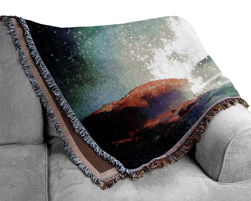 Waterfall Love Woven Blanket