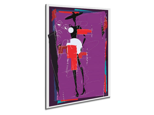 Fashion Crazy Metal Print