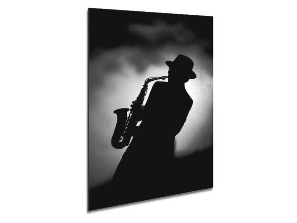 Jazz Player 1 Metal Print