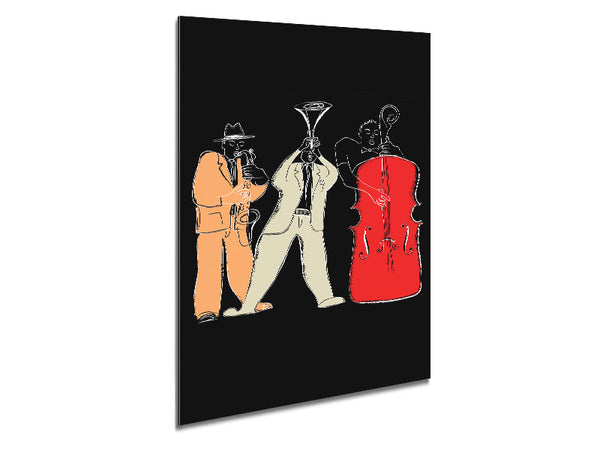 Blues Band 1 Metal Print