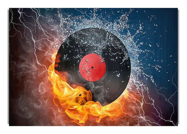 Albumn in Flammen