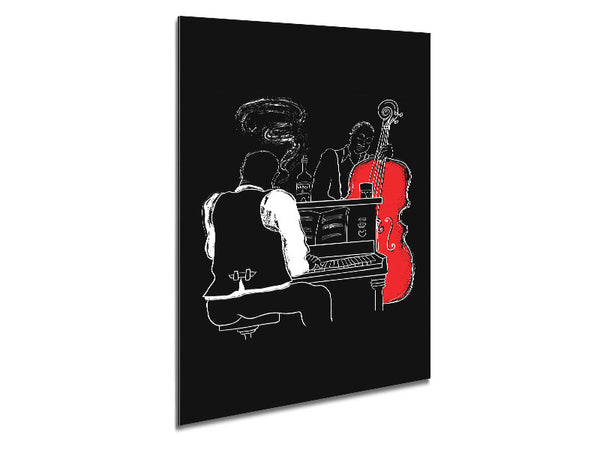 Playing The Blues 2 Metal Print