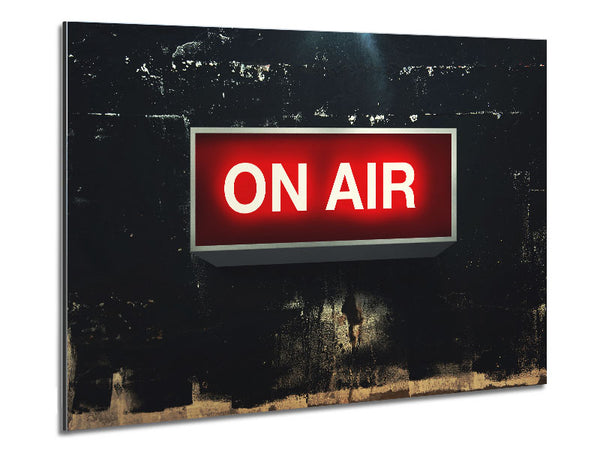 On Air Metal Print