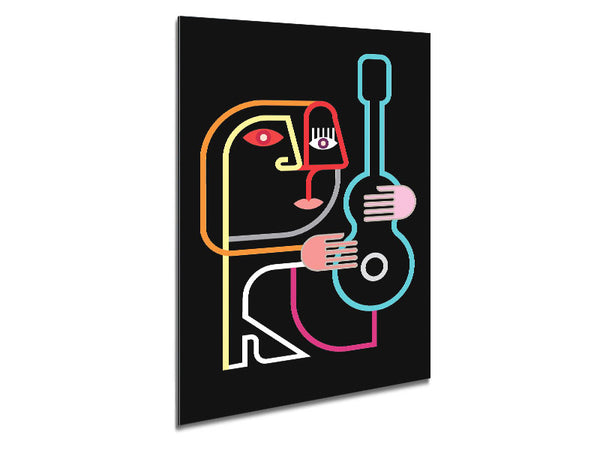 Music Player Metal Print