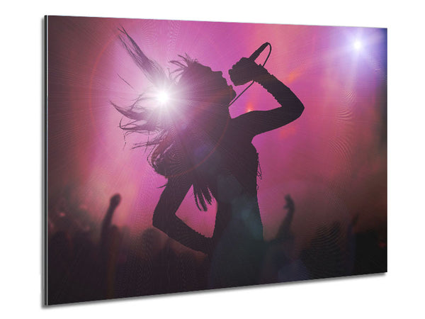 Rock Goddess Metal Print