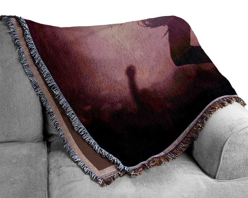 Rock Goddess Woven Blanket