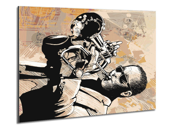 Old Time Blues Metal Print