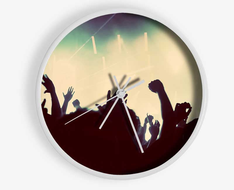 The Crowds Want More Clock - Wallart-Direct UK
