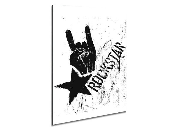 Rockstar Metal Print
