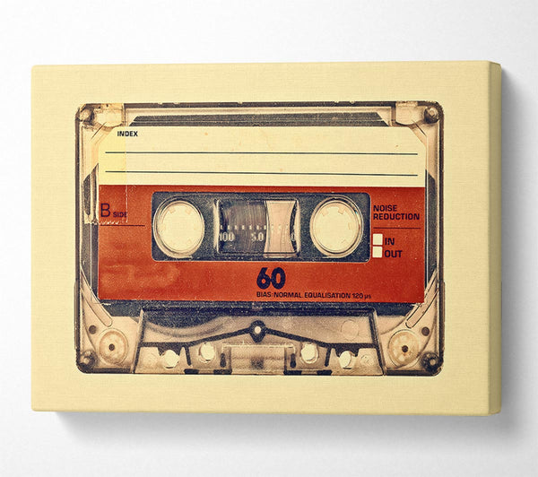 Picture of Retro Cassette Tape Canvas Print Wall Art