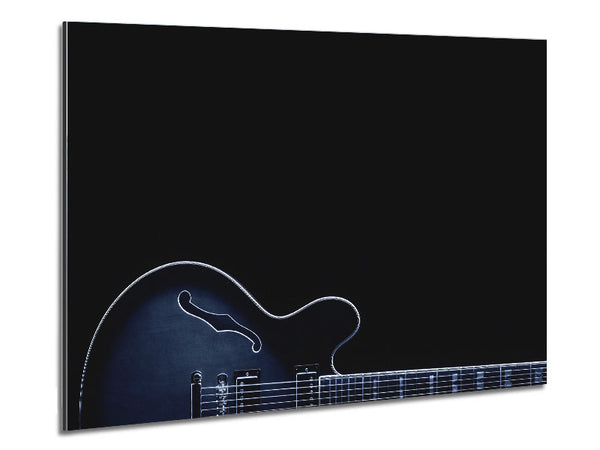 Guitar Electric Blues Metal Print