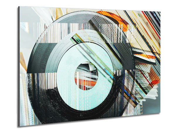 Vinyl Metal Print