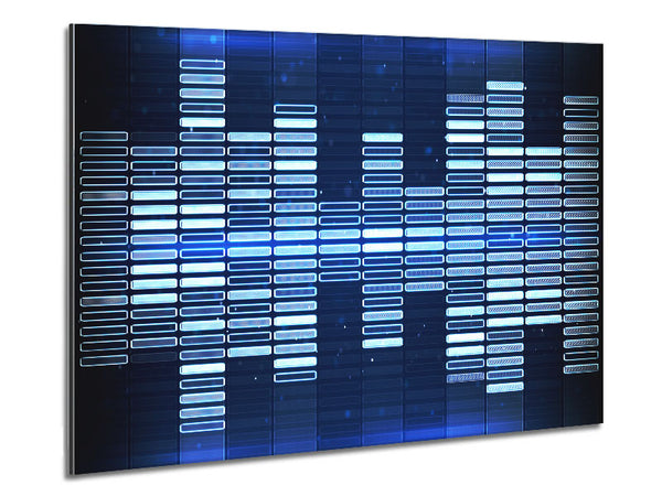 Sound Bar Blues Metal Print