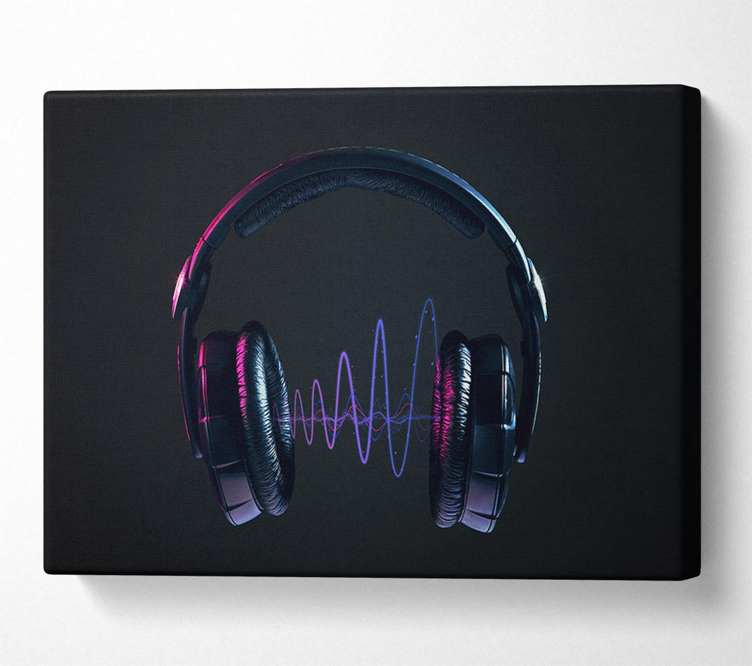  A Canvas Print of Vibration Canvas Wall Art