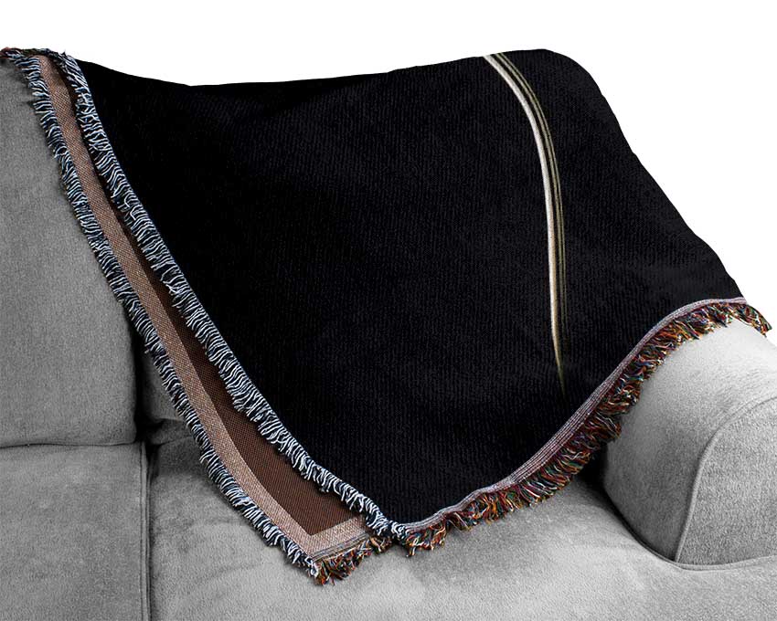 Gibson Acoustic Guitar Woven Blanket