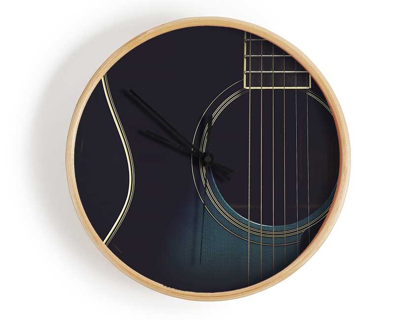 Gibson Acoustic Guitar Clock - Wallart-Direct UK