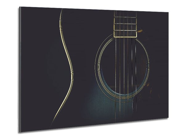 Gibson Acoustic Guitar Metal Print