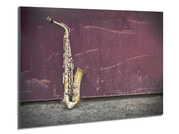 Saxophone Metal Print