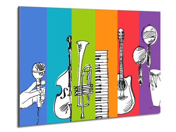 The Bands Passion Metal Print