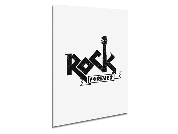 Rock Forever Metal Print